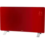 Sencor - Chytrý elektrický přímotop/konvektor 1200/2400W/230V IP24 Wi-Fi červená