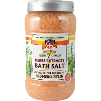 Koupelová sůl Sedmero bylin sůl do koupele 1200 g