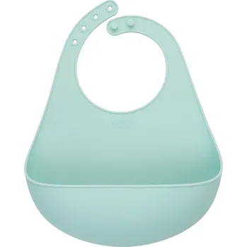 Bryndák Lurch dětský silikonový bryndák mint (00280012)