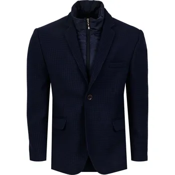 Pánské sako FERATT Pánské sako MATEO modré Velikost: 176/54