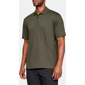 Triko Under Armour TAC PERFORMANCE POLO, barva: zelená, velikost: L