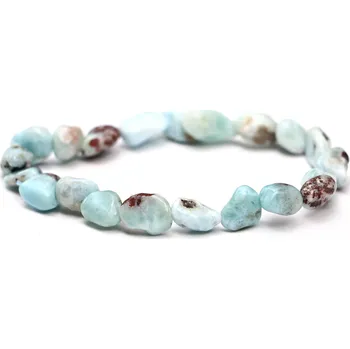 Náramek Magieprirody.cz Náramek Larimar - valounky 4 - 10 mm #170 - z přírodních kamenů