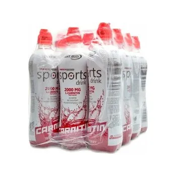 Best Body nutrition - Sports drink s carnitinem RTD 12 x 500 ml - divoká višeň