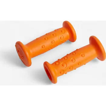 grip BTWIN Gripy 14"/16" pár oranžové ORANŽOVÁ