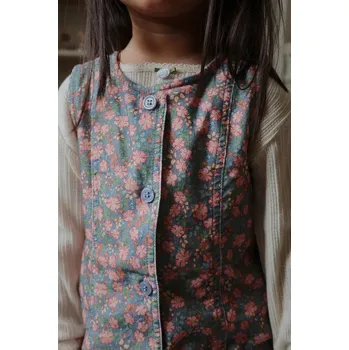 Dámské šaty Dětské bavlněné šaty Konges Sløjd CARA DRESS GOTS KS103740.9BYA vícebarevná MLC, vel. 98