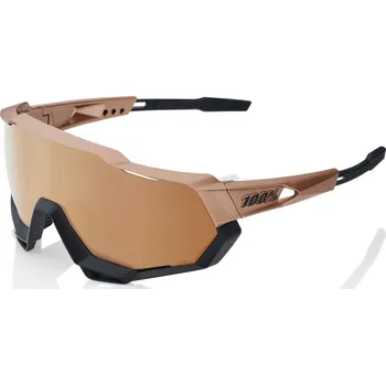 Motocyklové brýle sluneční brýle SPEEDTRAP, 100% - USA (HIPER měděné sklo)