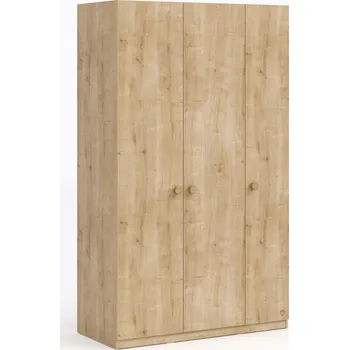 Šatní skříň Čilek Studentská skříň třídveřová Line Mocha