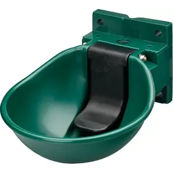napáječka pro hospodářská zvířata Napáječka misková plastová SB 1 - pro koně - zelená s pojistkou
