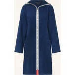 Cawö Dámský Župan Sea Salt Sand S Kapucí, tmavě modrá