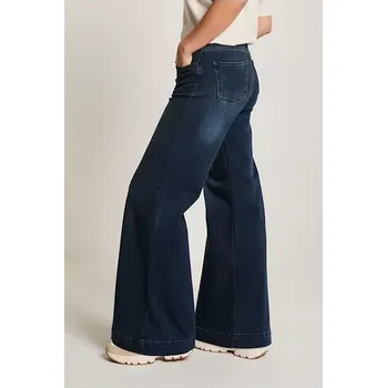 Dámské kalhoty PARAMI SCOTTY dámské džíny modré seprané