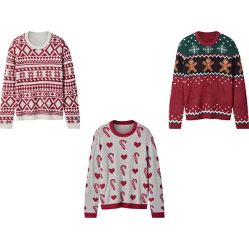 Dětská móda esmara® Dívčí vánoční pletený svetr