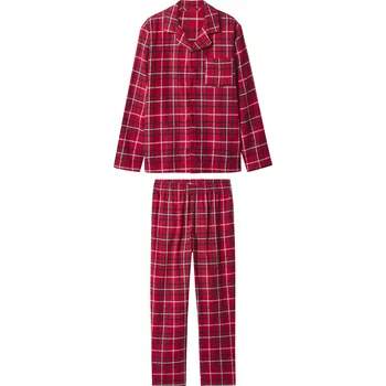 Pánské pyžamo esmara Men Pánské flanelové pyžamo (červená, XL (56/58))