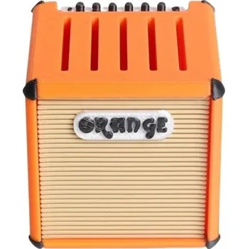 Kytara Přenosný držák na trsátka ve tvaru zesilovače 5 slotů na trsátka Praktický kytarový organizér Stylový doplněk pro hudebníky a kytaristy oranžová