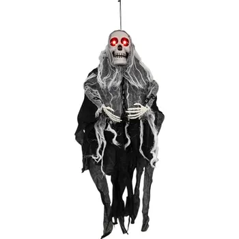 Karnevalový kostým Závěsná dekorace - Smrtka, 80 cm