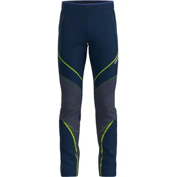 Pánské kalhoty Pánské kalhoty Crazy FLAME - tmavě modrá XL