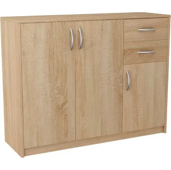 Nábytek CASARREDO ANES komoda 3D2S, dub sonoma