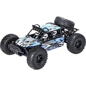 autíčko VRX AGAMA modročerná střídavý (Brushless) 1:10 RC model auta elektrický Buggy 4WD (4x4) RtR 2,4 GHz vč. akumulátorů a na