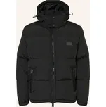 Hugo Pánská Peřová Bunda Birono S Odnímatelnou Kapucí, černá, 52