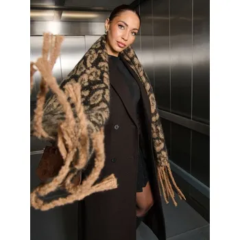 Šála Sinsay - Šál s třásněmi - vícebarevná - 196GB-MLC - 196GB-MLC-ONE