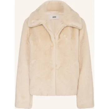 Dámský kabát Cinque Dámská Bunda Z Umělé Kožešiny Cifelice, bílá, 40