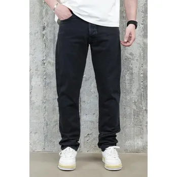 Pánské džíny 2Y Premium Černé Straight Džíny Coal Velikost: 31