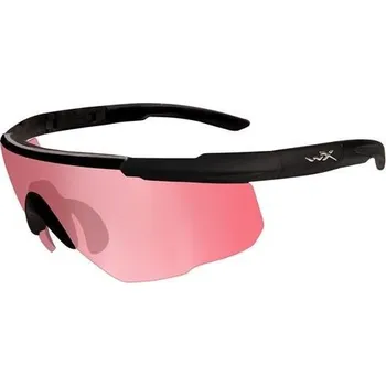 Wiley X Brýle Wiley X, Saber Adv. ,skla: růžová, černý rámeček, bal. odolnost