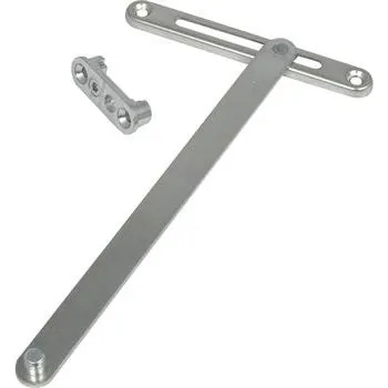 Okenní klika G-U výklopné nůžky do falcu 200mm ocel pozinkovaná