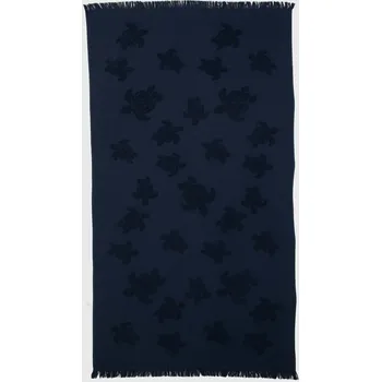 Ručník Bavlněný ručník Vilebrequin SANTAH STHU1201 námořnická modř 59A, vel. ONE SIZE