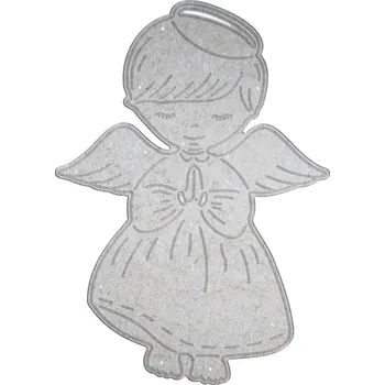 Kancelářská technika dp Craft Anděl 6,8 CM X 9,5 CM - vyřezávací kovová šablona