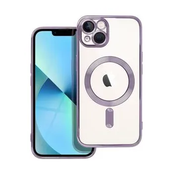 Pouzdro na mobilní telefon Kryt ELECTRO MAG COVER kompatibilní s MagSafe pro IPHONE 13 fialový - OEM + zdarma možnost vyzkoušet a vrátit zboží do 30 dní