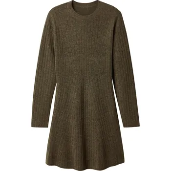 Dámské šaty esmara® Dámské pletené šaty (hnědá, L(44/46))