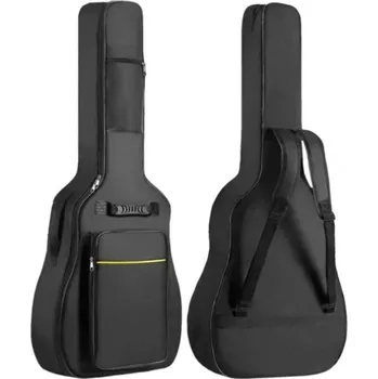 Klasická kytara Vodotěsné pouzdro na kytaru z nylonu Lehký odolný obal s ramenními popruhy a kapsou na příslušenství Ochrana nástroje pro cestování a skladování