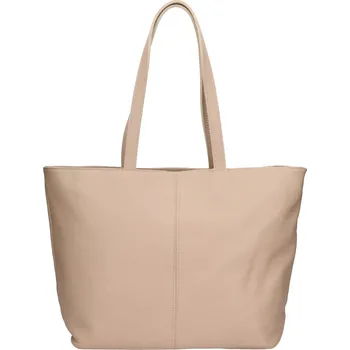 Kabelka Dámská kožená kabelka Italia Zitta - taupe