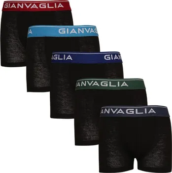 Chlapecké spodní prádlo 5PACK dětské boxerky Gianvaglia černé (026 - boys) 122 Možnost vrácení zboží ZDARMA do 120 dnů!