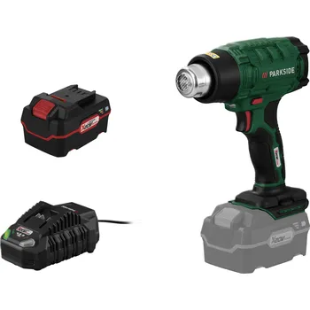 Horkovzdušná pistole PARKSIDE® Aku horkovzdušná pistole PHLGA 20-Li C2, 4 Ah