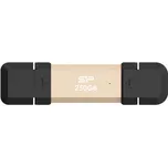 Silicon Power DS72 250GB USB 3.2 Gen 2, zlatý
