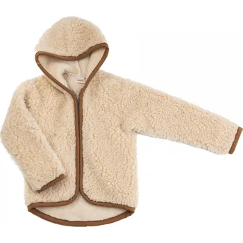 Dámská vesta Vlněná dětská Merino mikina krémová