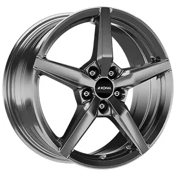 Alu kolo Alu kola RONAL R69, 18x8 5x112 ET57, šedivá lesklá vhodné pro BMW 2 Active Tourer (do 2021), BMW 2 Gran Tourer, Mercedes GLK, Mini Clubman (od 2015)