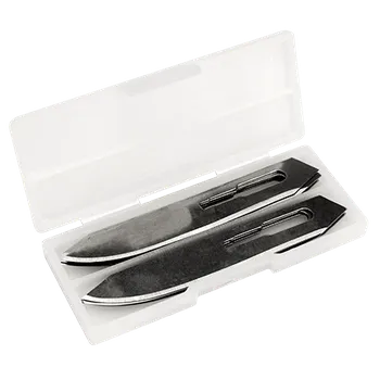 Pracovní nůž Kershaw 1890RBX náhradní čepele pro nůž Lonerock RBK, nerezová ocel, 7 cm, 14 ks