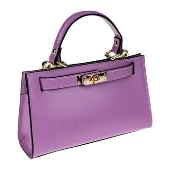 NovaKabelka.cz Kožená italská kabelka Anita Lilla