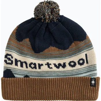 Čepice Čepice Smartwool Knit Winter Pattern POM deep navy heather