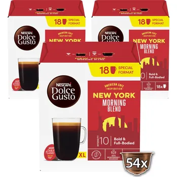 Kávové kapsle NESCAFÉ Dolce Gusto New York Morning Blend - 54 kapslí