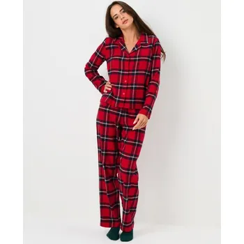 Dámská móda Sinsay - Dvoudílné bavlněné pyžamo - vícebarevná - 154GF-MLC - 154GF-MLC-L