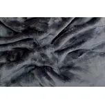 SVITAP sleep well Prostěradlo mikroflanel tmavě šedá 180x200x20 cm
