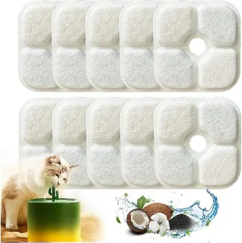 Zahradní houpačka Filtr do fontány pro kočky - 8 ks