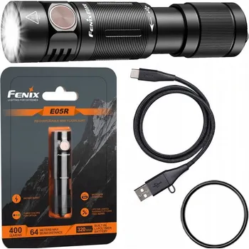 Miniaturní svítilna Fenix 400 lm LED