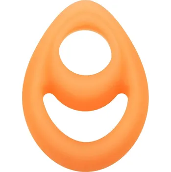 CalExotics Alpha Glow-In-The-Dark Liquid Silicone Teardrop Ring - Glow in the dark