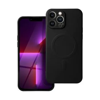 Pouzdro na mobilní telefon Kryt SILICONE MAG COVER kompatibilní s MagSafe pro IPHONE 13 Pro Max černý - OEM + zdarma možnost vyzkoušet a vrátit zboží do 30 dní