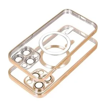 Pouzdro na mobilní telefon Kryt ELECTRO MAG COVER kompatibilní s MagSafe pro IPHONE 16e (SE 4 2025) zlatý - OEM + zdarma možnost vyzkoušet a vrátit zboží do 30 dní