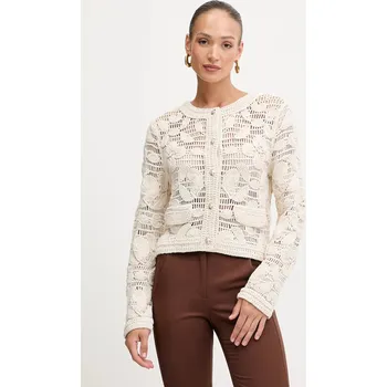 Dámský svetr Kardigan Morgan MDAF béžová 01X, vel. M